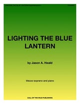 Lighting the Blue Lantern Vocal Solo & Collections sheet music cover